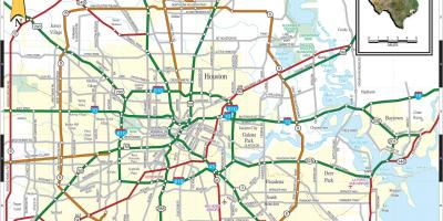 Քաղաք: Houston քարտեզի վրա